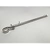 Pactrade-Marine-Boat-American-Flag-USA-12X18-Stainless-Steel-Rail-Mount-Flag-Staff-Pole