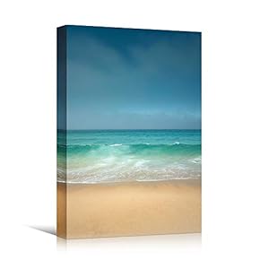 signwin Canvas Wall Art Seashore View Beach Beach...