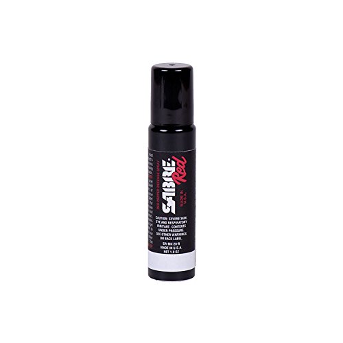 SABRE Red Pepper Spray with Tactical Clip â€“ Identical to Model Used by Police Worldwide â€“ Max Strength â€“ Up to 30 Bursts