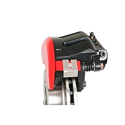 MGP Caliper Covers 12199SDRTRD Caliper Cover with Red Powder Coat Finish, (Set of 4)