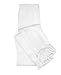 RuffleButts Girls Footless Ruffle Tights - White - 12-24m