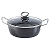YIJIA-Cooking-Pot-Stock-Pots-Casserole-Dish-Non-Stick-Cookware-Large-Soup-Pan-with-Glass-Lid-9-inch-23cm YIJIA Cooking Pot Stock Pots Casserole Dish Non Stick Cookware Large Soup Pan with Glass Lid 9 inch (23cm)