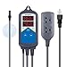 Inkbird 1200 Watts Digital Temperature Controller Programmable Aquarium Thermostat for Heater, with Waterproof Sensor, 2 Heating Outlets(ITC-306T+Aquarium Probe)