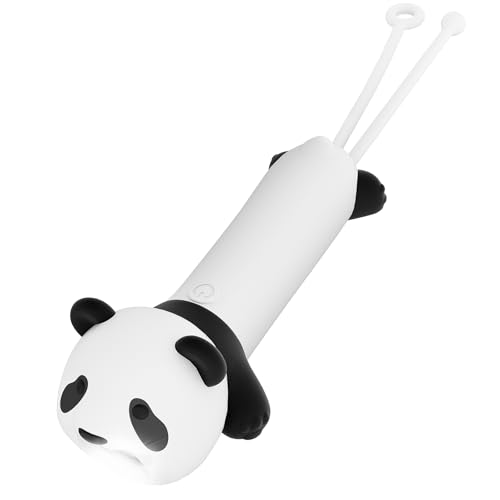 LOVERUIS Kid Rechargeable LED Flashlight, LED Flashlight for Boys and Girls, Funny Flashlight Suitable for Camping and Outdoor Exploring, Birthday Gift (Torch Panda)