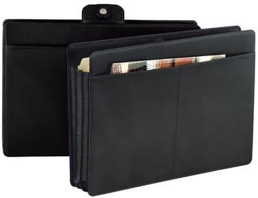 Millennium Leather AP3300GL Accordion File Folder - Standard Size