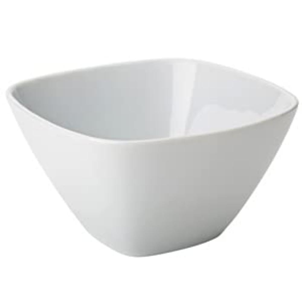 Utopia Titan, K90100-000000-B01006, Dune Square Bowl, 5 Inch (13 cm) 17.5 oz (50 cl) (Box of 6)