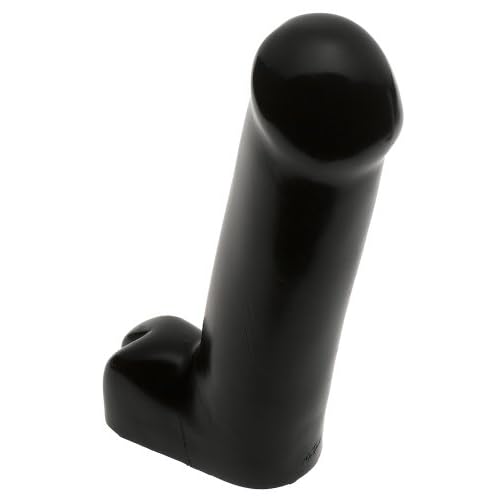 Doc Johnson Giant Penis with Balls, Black, 11 Inches image