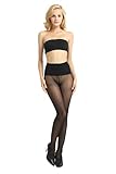 Alice & Belle Women 40 Den Control Top Pantyhose, Soft Tights with Sheer Toe