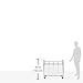 Whitmor 4 Section Rolling Laundry Sorter - 4 Removable Heavy Duty Bags - Chrome