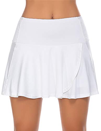 white athletic skirts