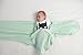 Miracle Blanket Swaddle Wrap – Help Your Newborn Sleep Longer – Soft & Secure Sleep Sack for Infants – Easy-to-Use Swaddling Blanket for a Calm Baby (Blue)