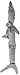 SPOT Skinneeez Extreme Triple Squeak Shark - Durable, Stuffing-Free Dog Toy with Rip-Stop Mesh & 3 Jumbo Squeakers, Built for Aggressive Chewers - Perfect for Medium to Large Dogs & Puppies, 25 inch
