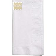 2 Ply White Dinner Napkins - Pack of 150ct
