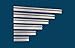 American Metalcraft TR36 Stainless Steel Slide Ticket Rack, 36-Inch