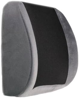 Abestbox Lumbar Support Backrest Pillow, Memory Foam Back Cushion, Orthopedic Lower Back Seat Cushion with Removable Pillow Cover, for Home, Office Chair, Car, Airplane