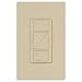 Lutron Caseta Original Smart Dimmer Switch (Lutron Smart Hub Required), for LED Lights, 150 Watt, Single-Pole/3-Way, No Neutral Required, PD-6WCL-IV, Ivory