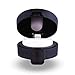 Arctic Lava 10 OZ / 320 ML Double Wall Vacuum Insulated 18/8 Stainless Steel Travel Tumbler Coffee/Tea Mug with Leak Proof Locking Lid (10 oz / 320 ml, Black)