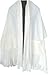 TOOLBOXCLOTHING Polar Fleece Fringed Shawl/Wrap/Shoulder Cozy with Pockets. 78