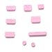 HDE Hot Pink Accent Dust Stopper Port Plugs for Macbook Pro/Air
