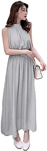 Women’s Maxi Dress, Summer, TRTRO Chiffon, Women’s Clothing, Resort, Long, Party Dress, Sleeveless