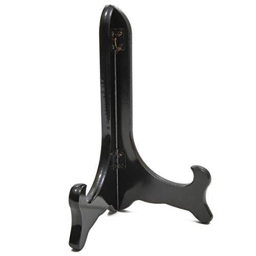 Juvale Wooden Easel Display Stand for Desk or Tabletop (7 Inches, Black