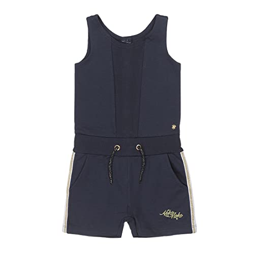 Koko Noko Girls Short Jumpsuit Dark Blue Combinaison sans Manches, Navy, 122 Filles