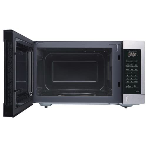 Panasonic NN-SC73LS 1.6 cu ft 1200W Auto Defrost Unique Inverter Technology Microwave (Renewed)