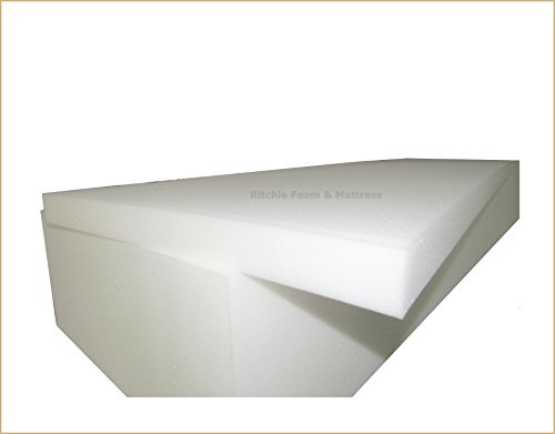 Isellfoam Foam Cushion 2" T x 22" W x 80" L (1836)"High Density-Medium Firm Plus (Seat Cushion, Foam Padding, Foam Mat Replacements) Boats & Campers Foam Cushion - Thumbnail 2