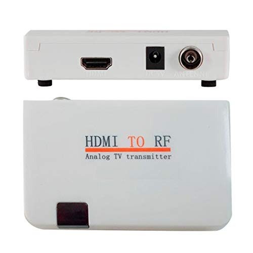 Buy HDMI to RF Coax Converter Modulator for TV HDMI in Coaxial Out