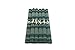 Bamboo Blacemats-Handmade Bamboo Placemats Table Mats Decoration, Rainbow Blue 6 Pack (30x45cm)