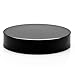 Infinity Jars Screw Top Jar 200 Ml (6.76 fl OZ) Black Ultraviolet Refillable Cosmetic Style Travel Bottles Glass Jar Empty Cosmetic Lotion Containers for DIY Beauty products, Creams or Ointment Sample