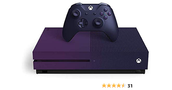 xbox one s black console