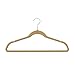 Closet Complete Premium Quality, True-Heavyweight, 80-gram, Virtually-UNBREAKABLE Velvet Hangers, Ultra-Thin, Space Saving, No Slip Hangers, Best for SUIT CHROME Hooks, Camel Set of 50
