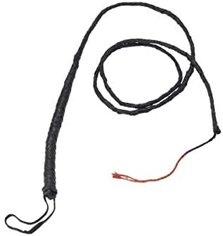 Adult Around The World Fancy Cowboy Long Leather Bull Whip Black Pack Of 3