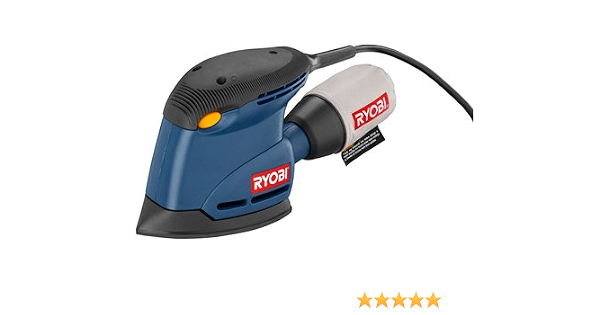 Amazon.com: Ryobi Compact acabado Sander cfs1502 K : Herramientas y Mejoras  del Hogar