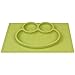 Galaxy 1 Piece Frog Silicone Placemat & Tray, Green