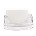 COM.TOP - Acrylic Card Holder, Business Card Holder | Office Supplies, Desk Accessories | Brighten Up Your Table- Clear