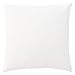 JinStyles Solid White Throw Pillow Cover, Square, 18 x 18 Accent & Decoration