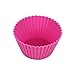 Mango Spot Silicone Baking Cups , Cupcake Liners , Truffle Cups - 12 Pack, 6 Colors