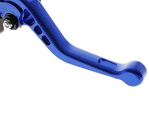 Rzmmotor Motorcycle 3D Texture Aluminum Short Brake Clutch Levers Fit for YAMAHA YFM700 Raptor 700R 2007 2008 2009 2010 2011 2012 2013 2014 2015 2016 2017 2018 - Thumbnail 5