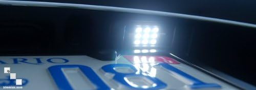 Weisslicht LED License Plate Illumination Upgrade for BMW E70 X-5