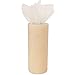 Just Artifacts Decorative Tulle Fabric Roll 6-Inch x 25-Yards (Color, Ivory)