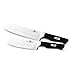 Paula Deen Signature Cutlery 2-Piece Japanese Stainless Steel Santoku Knife Set