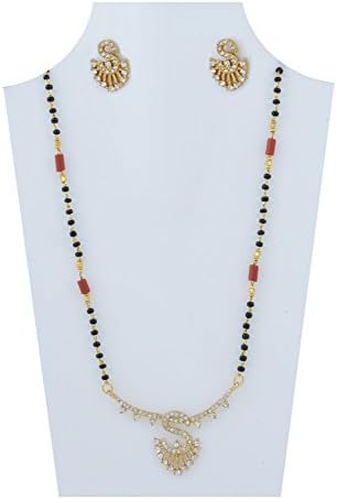 Trisha Jewels 24K Gold Plated Mangal Sutra Set