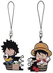 Amazon 一番くじ ワンピース ヒストリー オブ ロー H賞 ラバーストラップ 2種セットa アニメ 萌えグッズ 通販