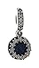 Pandora Jewelry Inspirational Stars Dangle Cubic Zirconia Charm in Sterling Silver