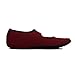 Nufoot Women's Mary Jane Slipper Crimson Large