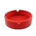 Freehawk Silicone Round Ashtray, Eco-Friendly Colorfull Premium Silicone Rubber High Temperature Heat Resistant Round Design Ashtray (2pcs) Color Random