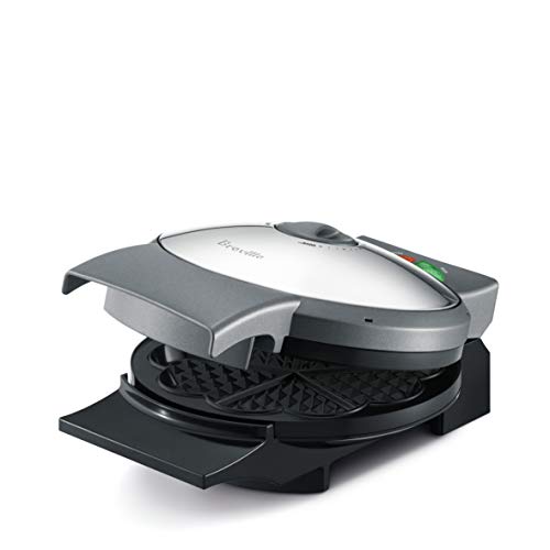 Breville BWM250BSS Waffle Maker, Brushed Stainless