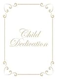 Office Product Warner Press 162560 Child Dedication Certificate - Pack of 6 Book